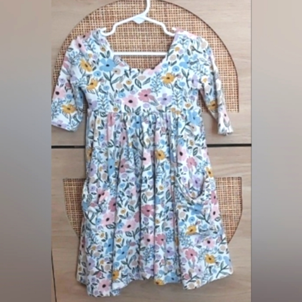 COPY - Remie Girl Blooms Twirl Dress
